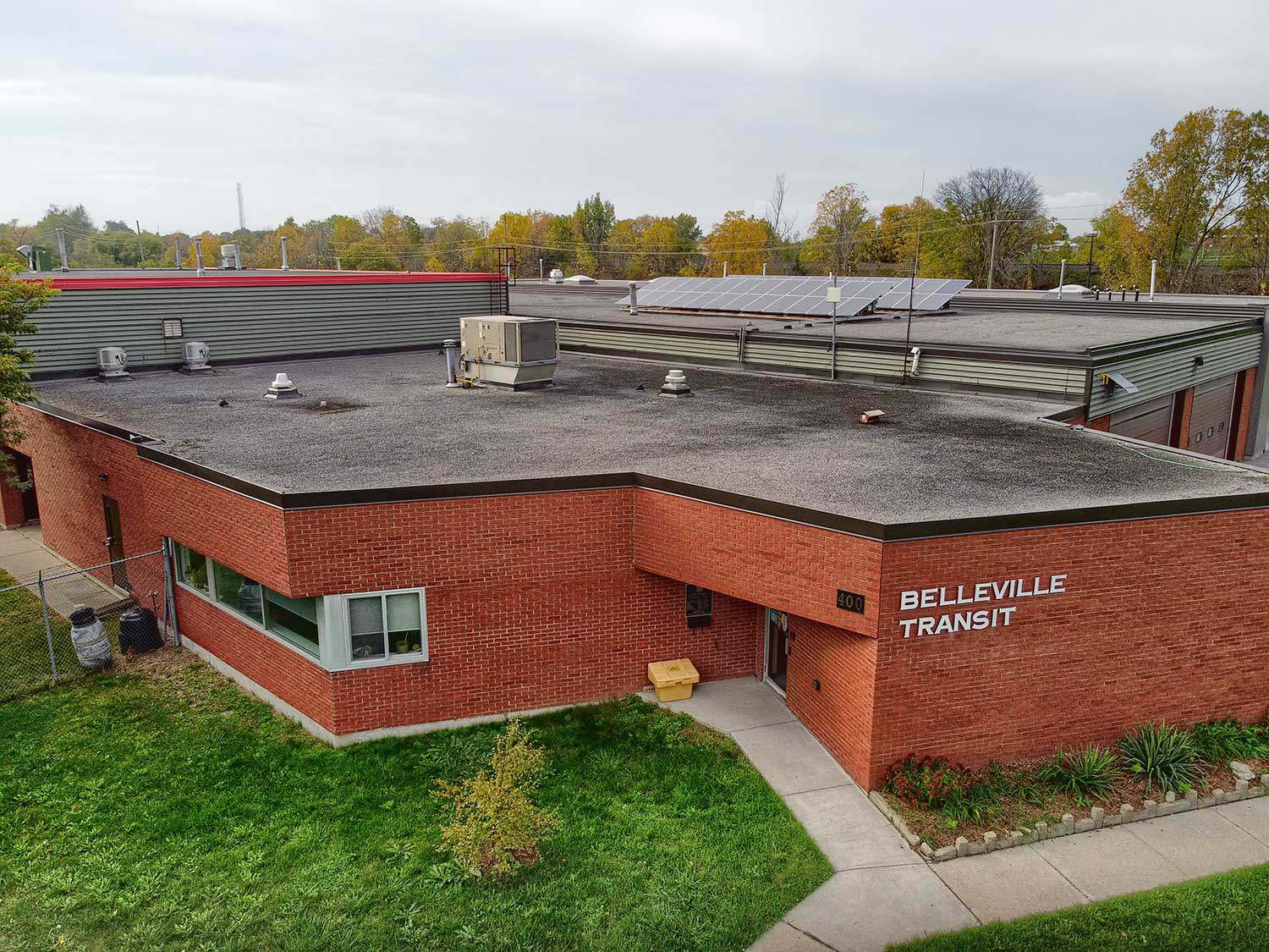 Visite des installations à énergie renouvelable (Belleville Transit)