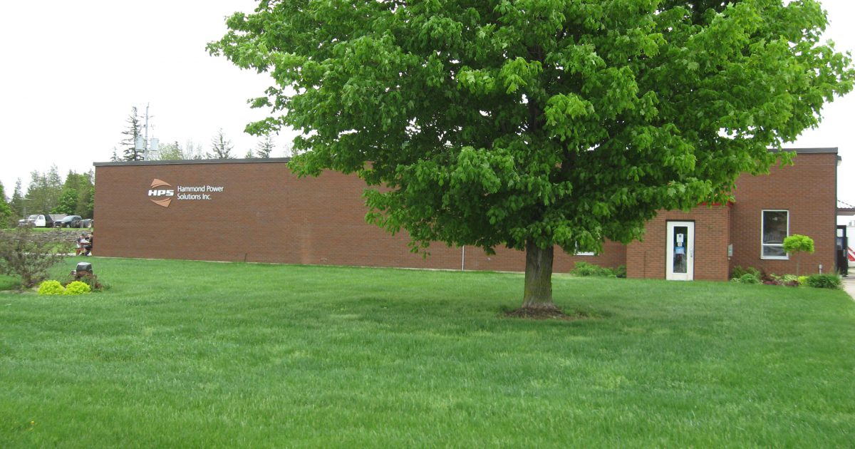 Doors Open Ontario Hammond Power Solutions Inc.