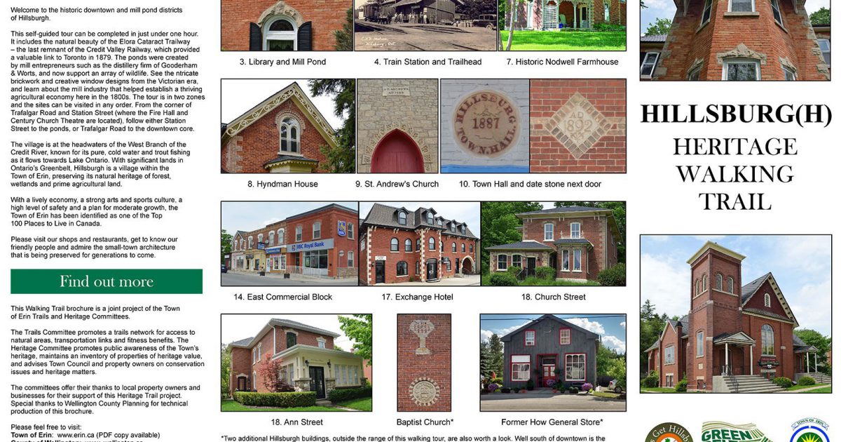 Portes Ouvertes Ontario Visite patrimoniale guidée à pied de Hillsburgh