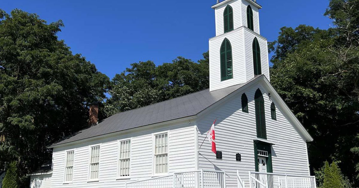 タイムセール 探し方 Doors Open Ontario - Hazzard's Corners Church 靴