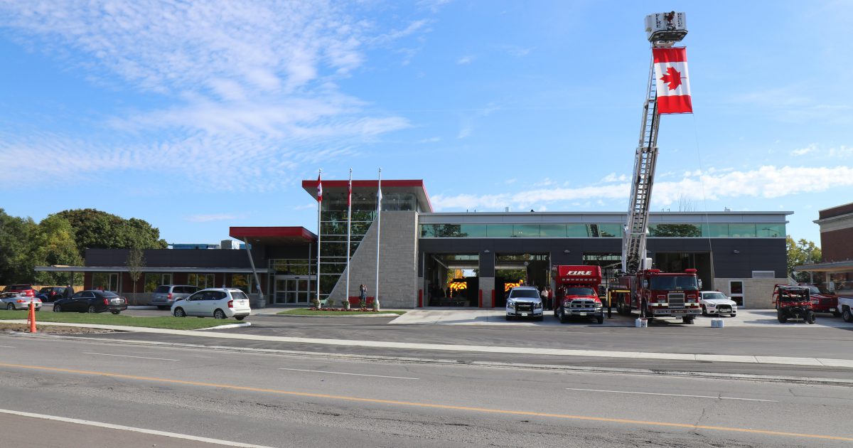 Doors Open Ontario Quinte West Fire and Emergency Services Station No. 1