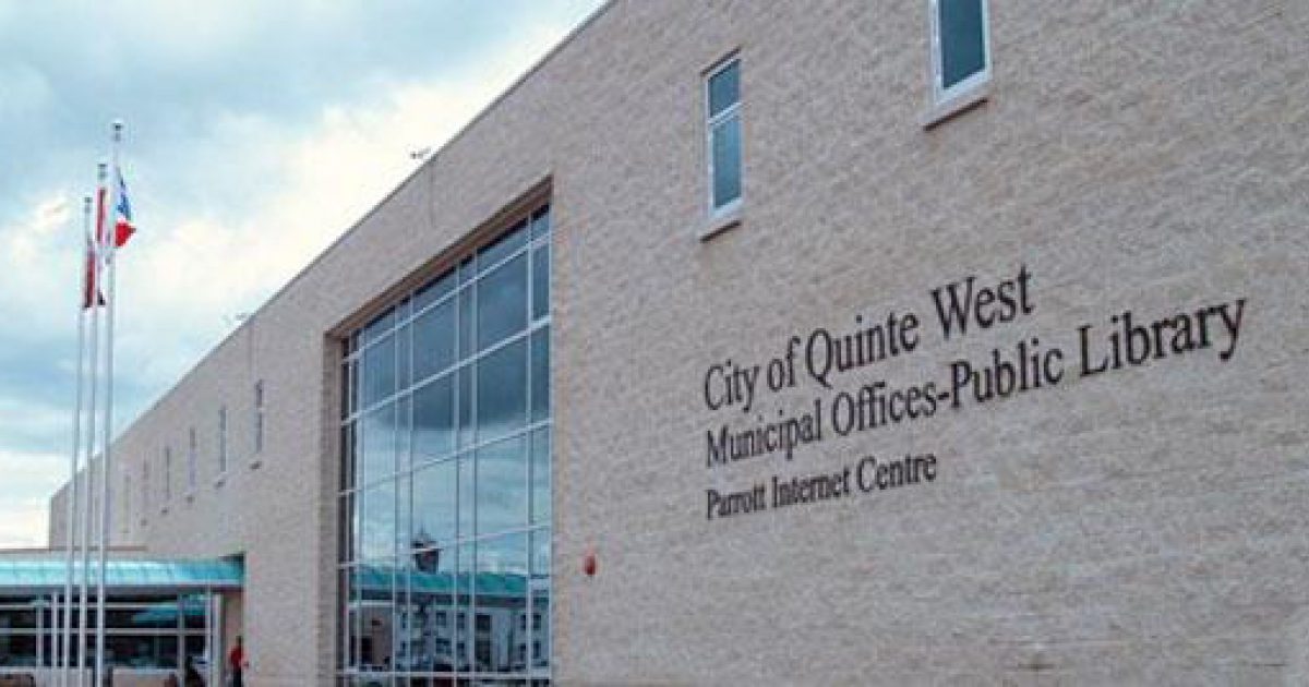 Doors Open Ontario Quinte West Public Library (Trenton Branch)