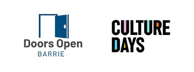 Doors Open Barrie and Culture Days logos